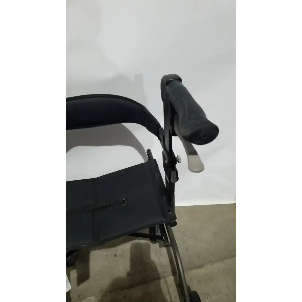 Reuse Medical Equipment Drive Medical Nitro Folding Rollator Walker - Black Frame with Padded Seat Walkers, second-hand product photo 16