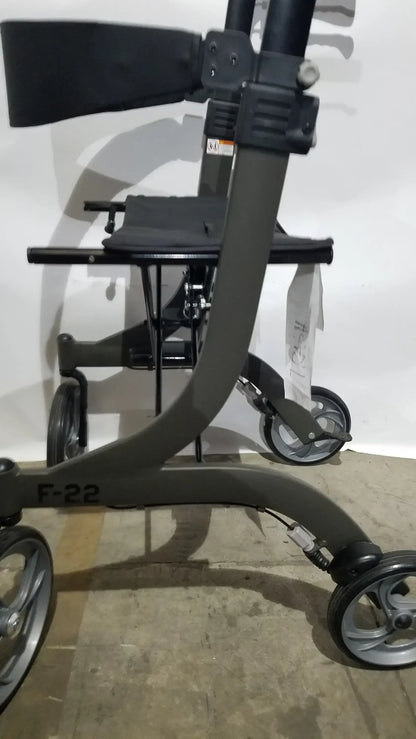 Reuse Medical Equipment Drive Medical Nitro Folding Rollator Walker - Black Frame with Padded Seat Walkers, second-hand product photo 10