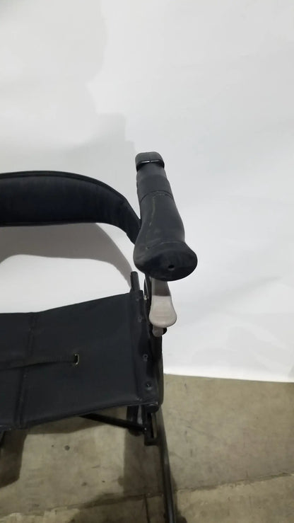 Reuse Medical Equipment Drive Medical Nitro Folding Rollator Walker - Black Frame with Padded Seat Walkers, second-hand product photo 17