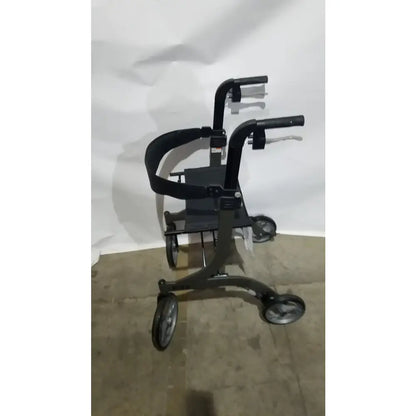 Reuse Medical Equipment Drive Medical Nitro Folding Rollator Walker - Black Frame with Padded Seat Walkers, second-hand product photo 7