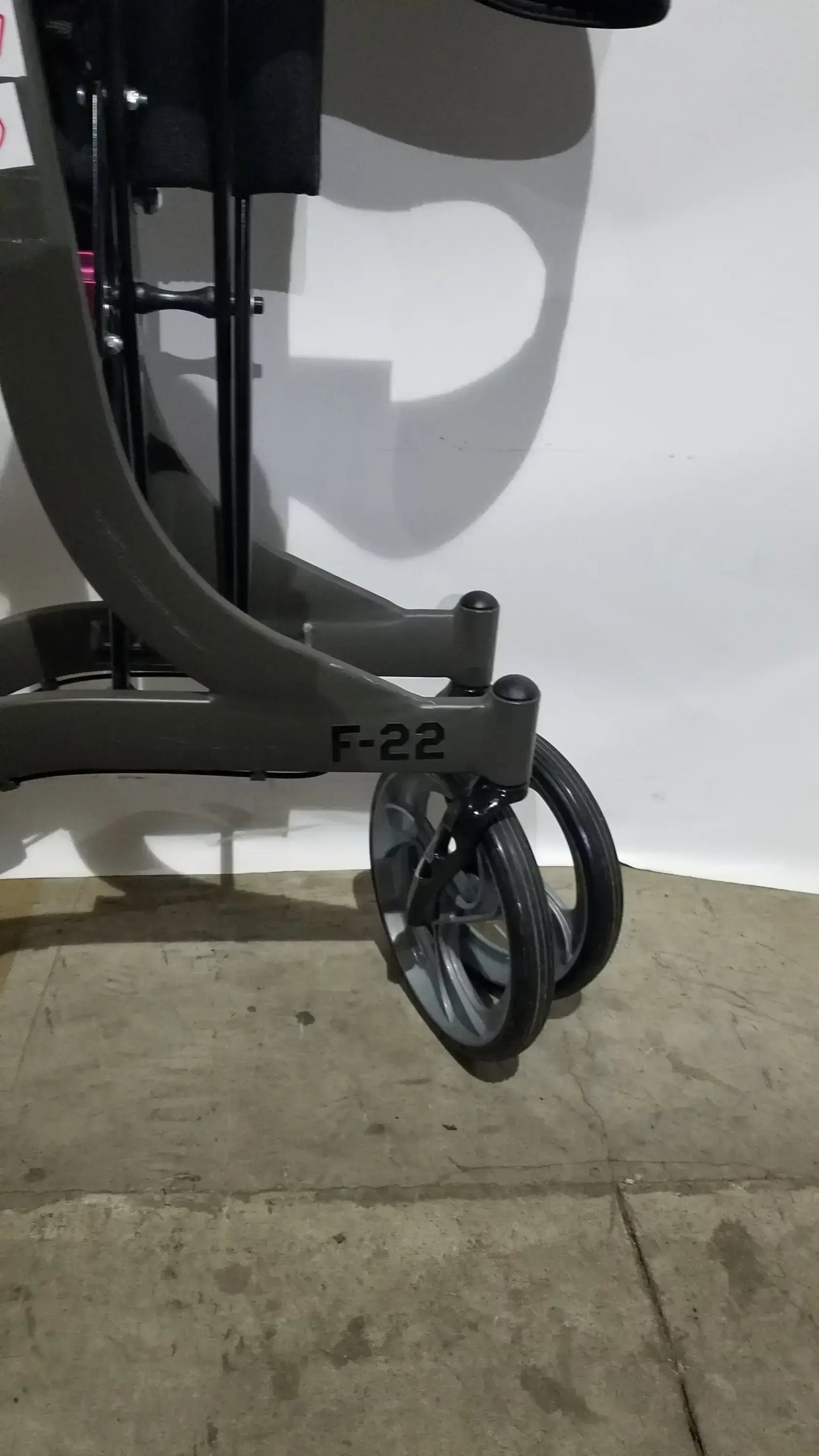 Reuse Medical Equipment Drive Medical Nitro Folding Rollator Walker - Black Frame with Padded Seat Walkers, second-hand product photo 20