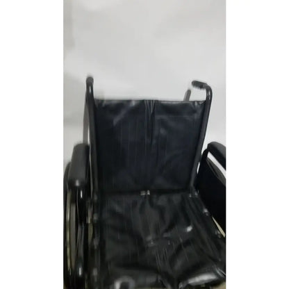 Reuse Medical Equipment Drive Medical Silver Sport 2 Folding Wheelchair Lightweight Black Cushion Seat Wheelchairs, second-hand product photo 8