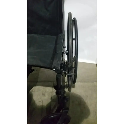 Reuse Medical Equipment Drive Medical Silver Sport 2 Folding Wheelchair Lightweight Black Seat Wheelchairs, second-hand product photo 8