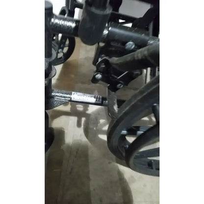 Reuse Medical Equipment Drive Medical Silver Sport 2 Folding Wheelchair Lightweight Black Seat Wheelchairs, second-hand product photo 20