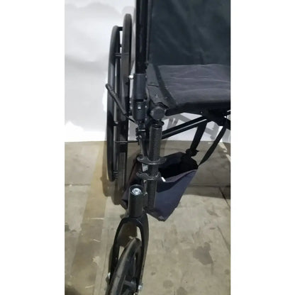 Reuse Medical Equipment Drive Medical Silver Sport 2 Folding Wheelchair Lightweight Black Seat Wheelchairs, second-hand product photo 18