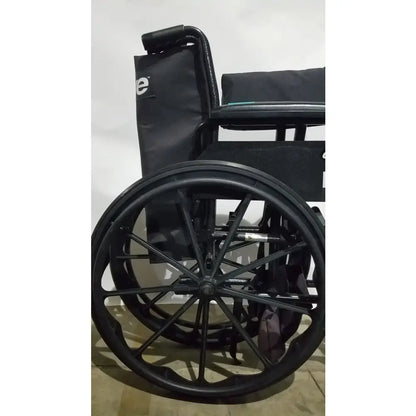 Reuse Medical Equipment Drive Medical Silver Sport 2 Folding Wheelchair Lightweight Black Seat Wheelchairs, second-hand product photo 16