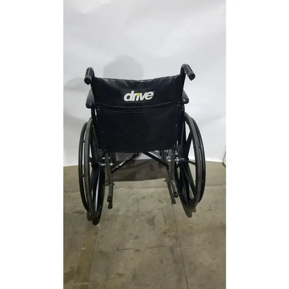 Reuse Medical Equipment Drive Medical Silver Sport 2 Folding Wheelchair Lightweight Black Cushion Seat Wheelchairs, second-hand product photo 18