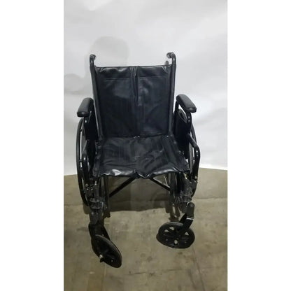 Reuse Medical Equipment Drive Medical Silver Sport 2 Folding Wheelchair Lightweight Black Cushion Seat Wheelchairs, second-hand product photo 5