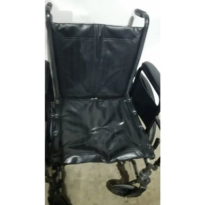 Reuse Medical Equipment Drive Medical Silver Sport 2 Folding Wheelchair Lightweight Black Cushion Seat Wheelchairs, second-hand product photo 9