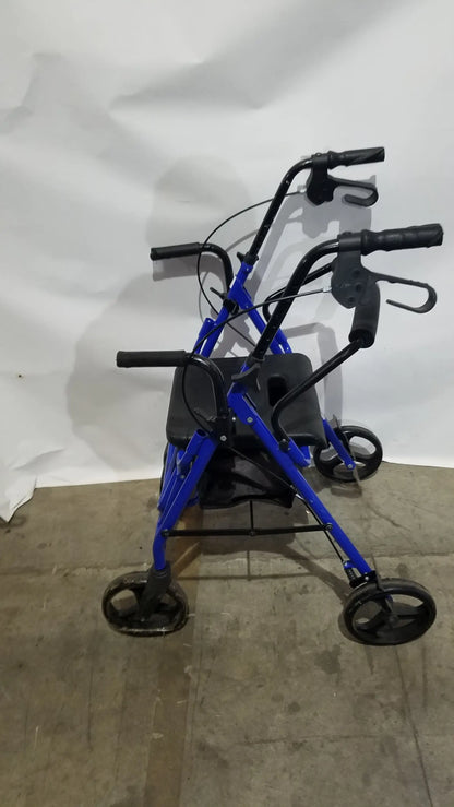 Reuse Medical Equipment Drive Medical Steel Folding Rollator Walker with Seat Walkers, second-hand product photo 11