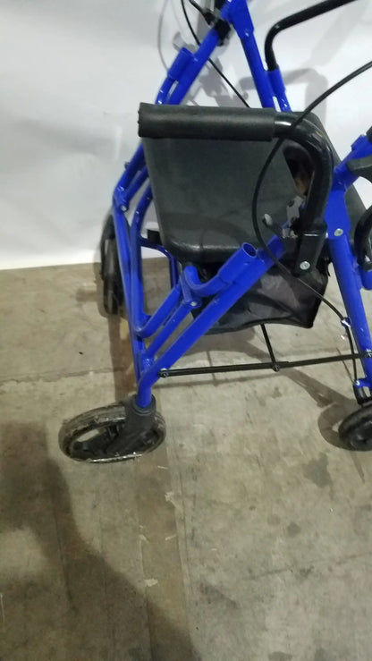 Reuse Medical Equipment Drive Medical Steel Folding Rollator Walker with Seat Walkers, second-hand product photo 13