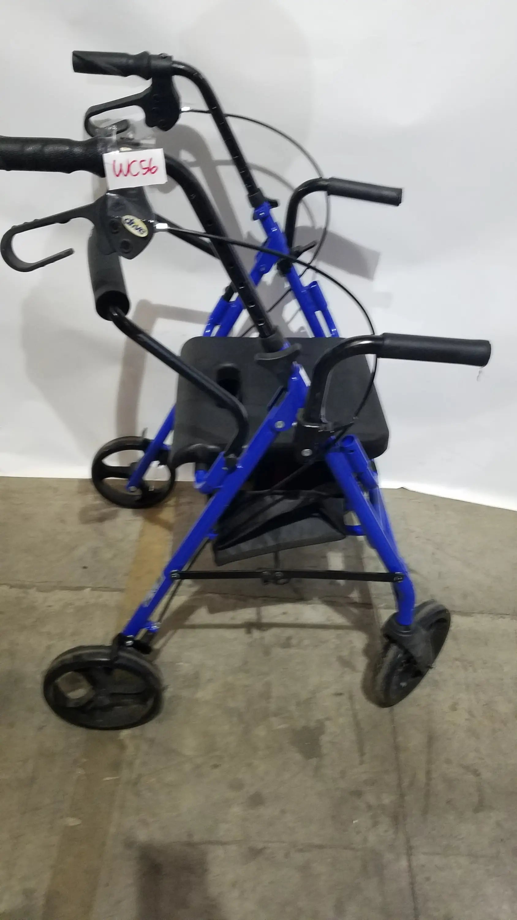 Reuse Medical Equipment Drive Medical Steel Folding Rollator Walker with Seat Walkers, second-hand product photo 3