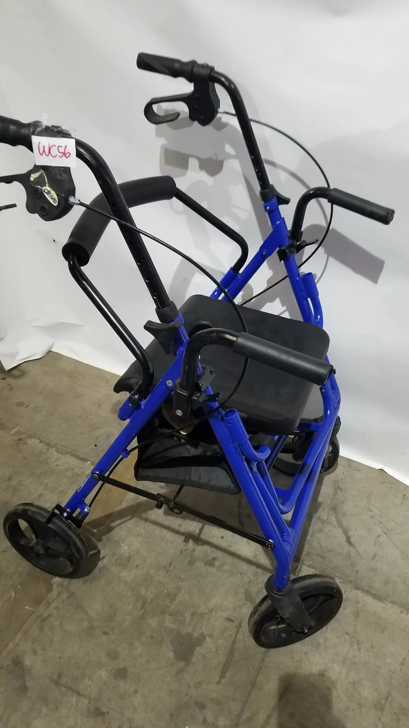 Reuse Medical Equipment Drive Medical Steel Folding Rollator Walker with Seat Walkers, second-hand product photo 5