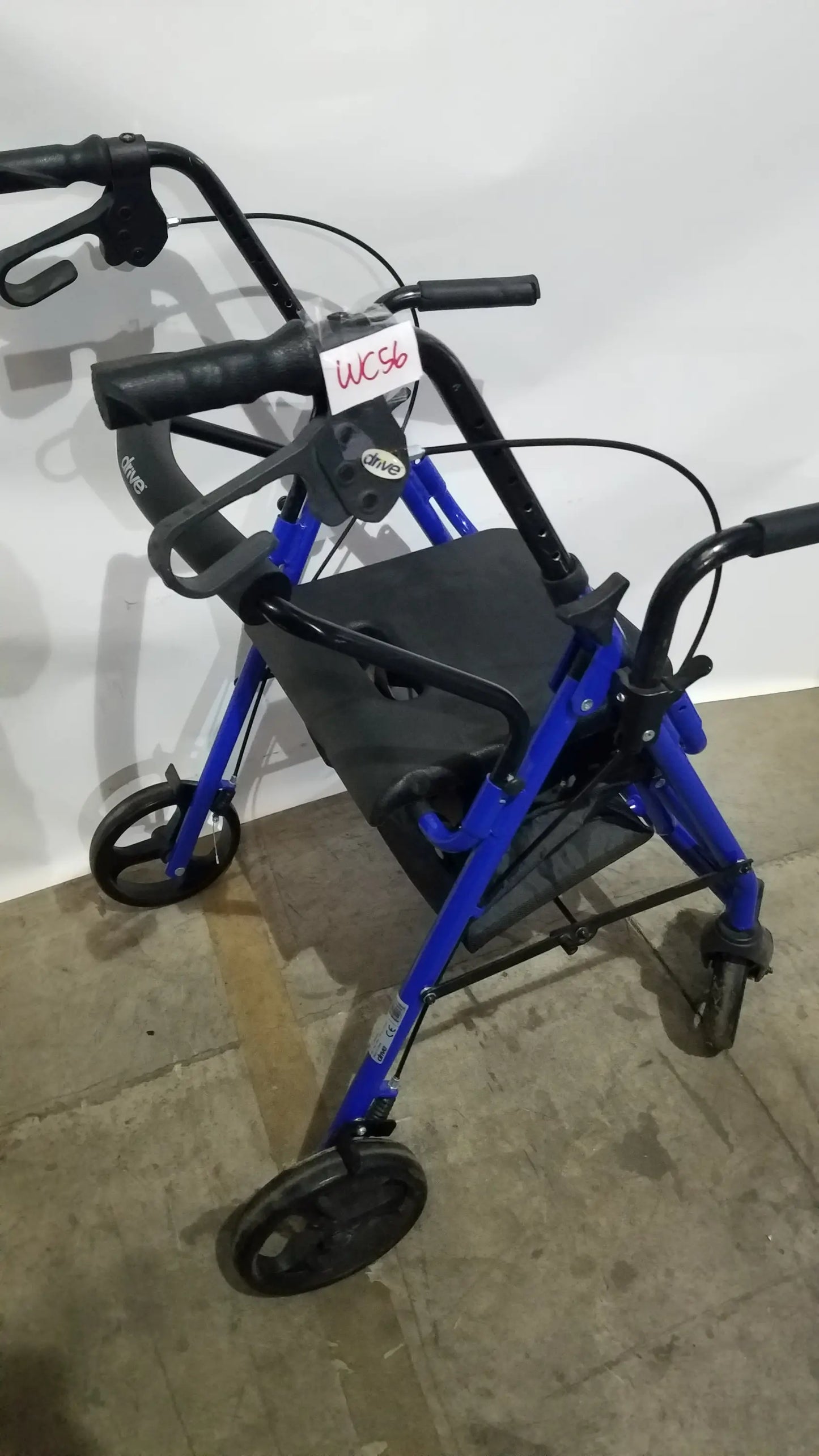 Reuse Medical Equipment Drive Medical Steel Folding Rollator Walker with Seat Walkers, second-hand product photo 4