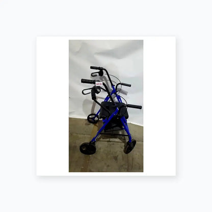 Reuse Medical Equipment Drive Medical Steel Folding Rollator Walker with Seat Walkers, second-hand product photo 1