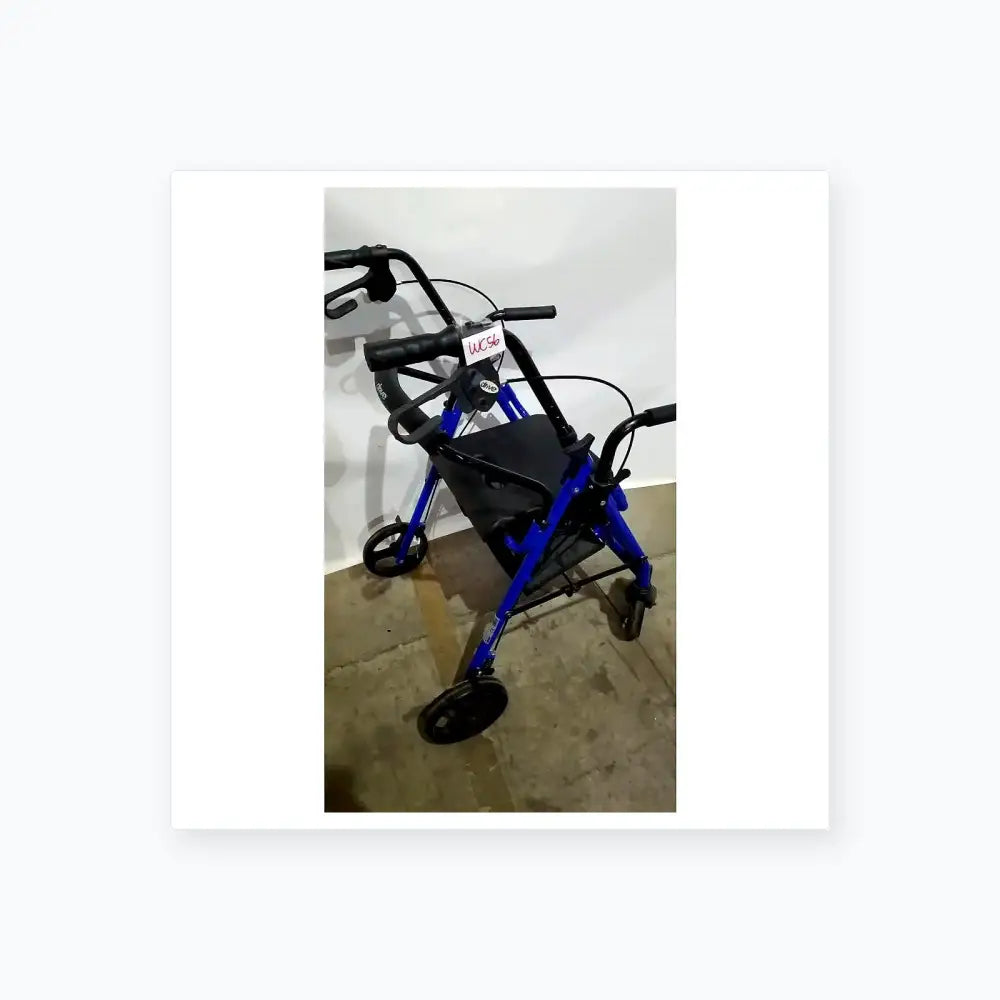 Reuse Medical Equipment Drive Medical Steel Folding Rollator Walker with Seat Walkers, second-hand product photo 4
