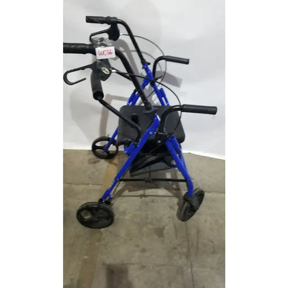 Reuse Medical Equipment Drive Medical Steel Folding Rollator Walker with Seat Walkers, second-hand product photo 3