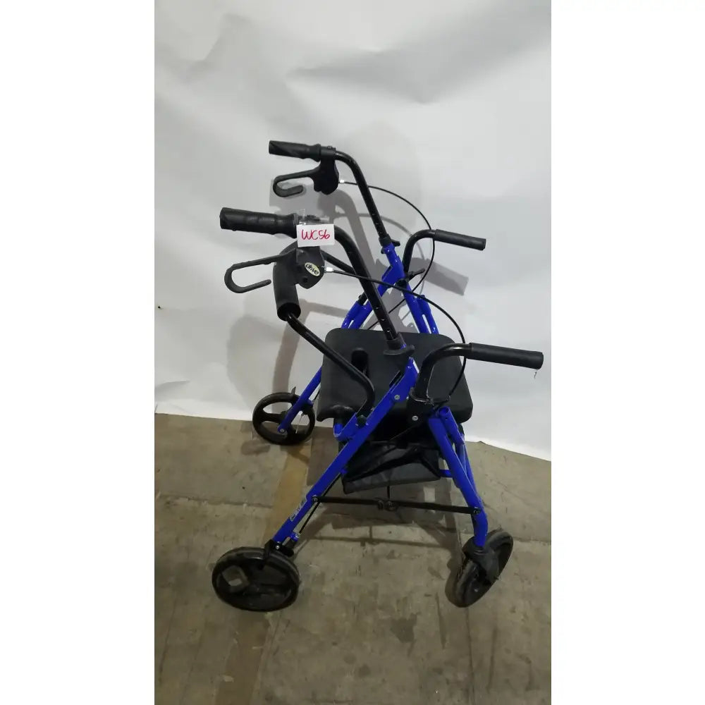 Reuse Medical Equipment Drive Medical Steel Folding Rollator Walker with Seat Walkers, second-hand product photo 1