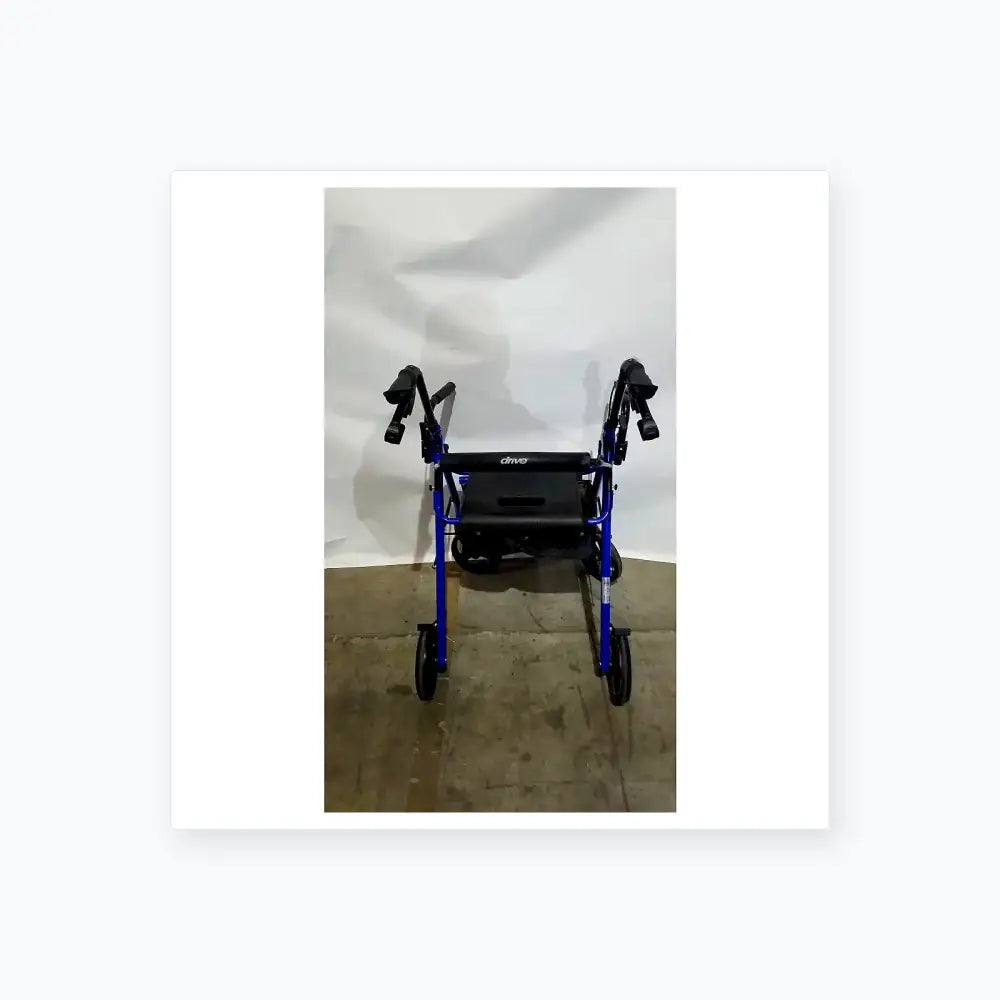 Reuse Medical Equipment Drive Medical Steel Folding Rollator Walker with Seat Walkers, second-hand product photo 6