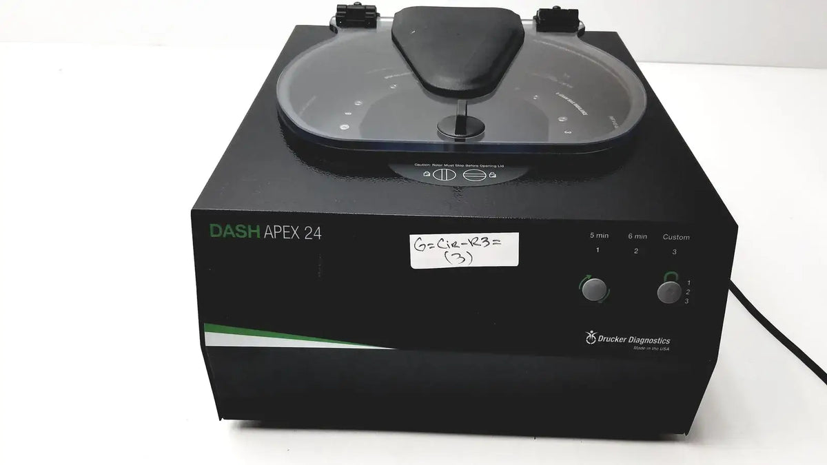 Reuse Medical Drucker Diagnostics Dash Apex 24 Centrifuge Centrifuges, second-hand product photo 1