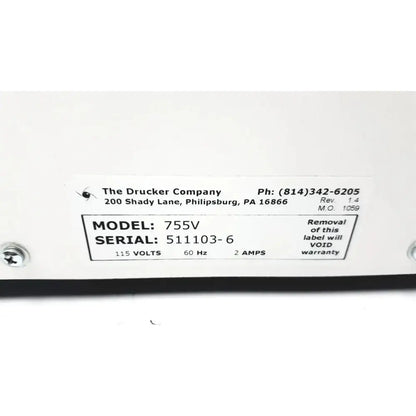 Horizon Drucker Horizon Laboratory Centrifuge 755V Laboratory Centrifuge, second-hand product photo 9