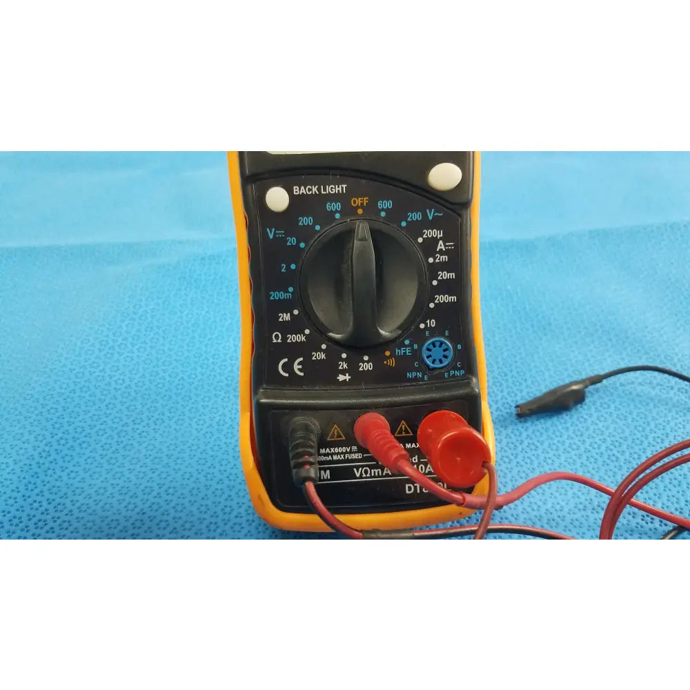 DT850L Digital Multimeter Electrical Tester With Leads - Digital Multimeter