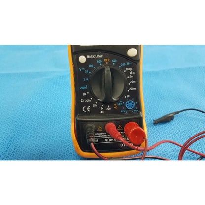 DT850L Digital Multimeter Electrical Tester With Leads - Digital Multimeter
