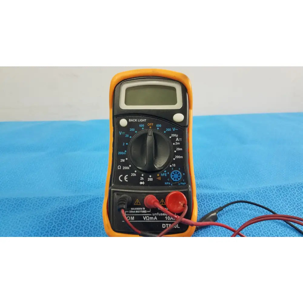 DT850L Digital Multimeter Electrical Tester With Leads - Digital Multimeter