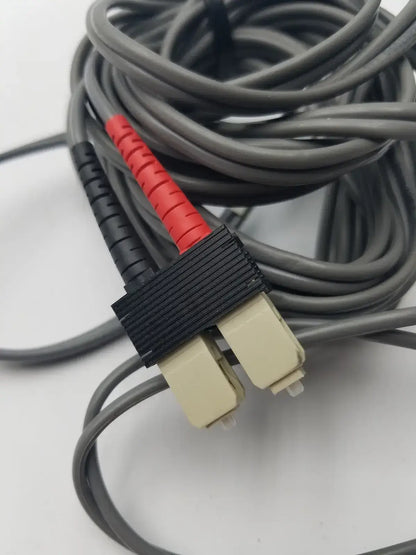 Generic Duplex Multimode PVC Fiber Optic Cable for ST Jude Medical - Black Fiber Optic Cable, second-hand product photo 4