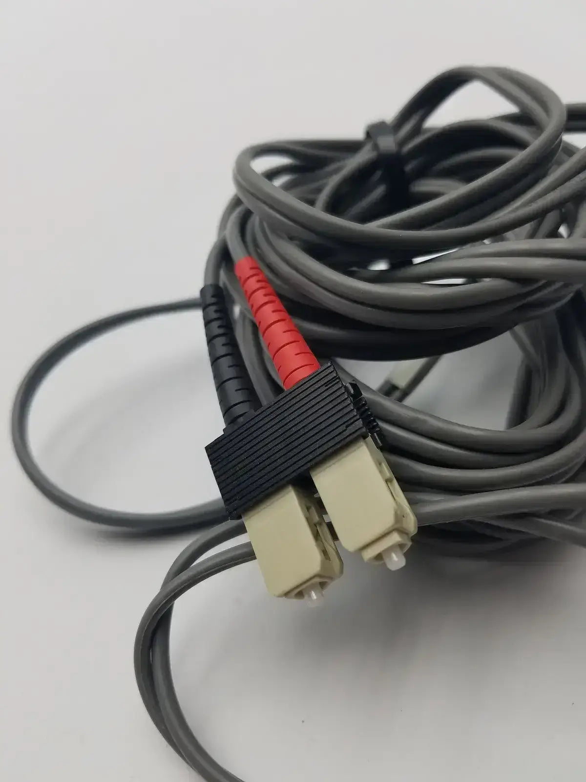 Generic Duplex Multimode PVC Fiber Optic Cable for ST Jude Medical - Black Fiber Optic Cable, second-hand product photo 3