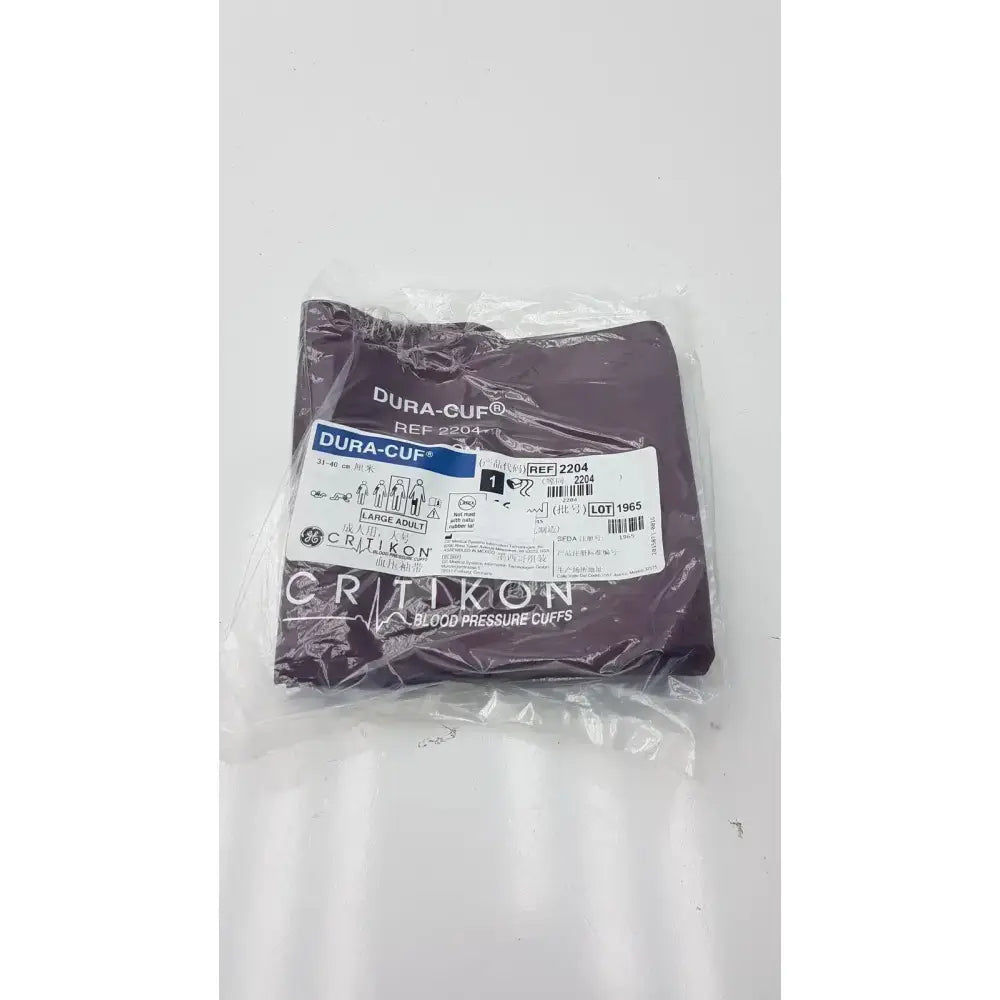 Critikon Dura Cuff Critikon Blood Pressure Cuff Model 2204 Blood Pressure Cuff, second-hand product photo 2