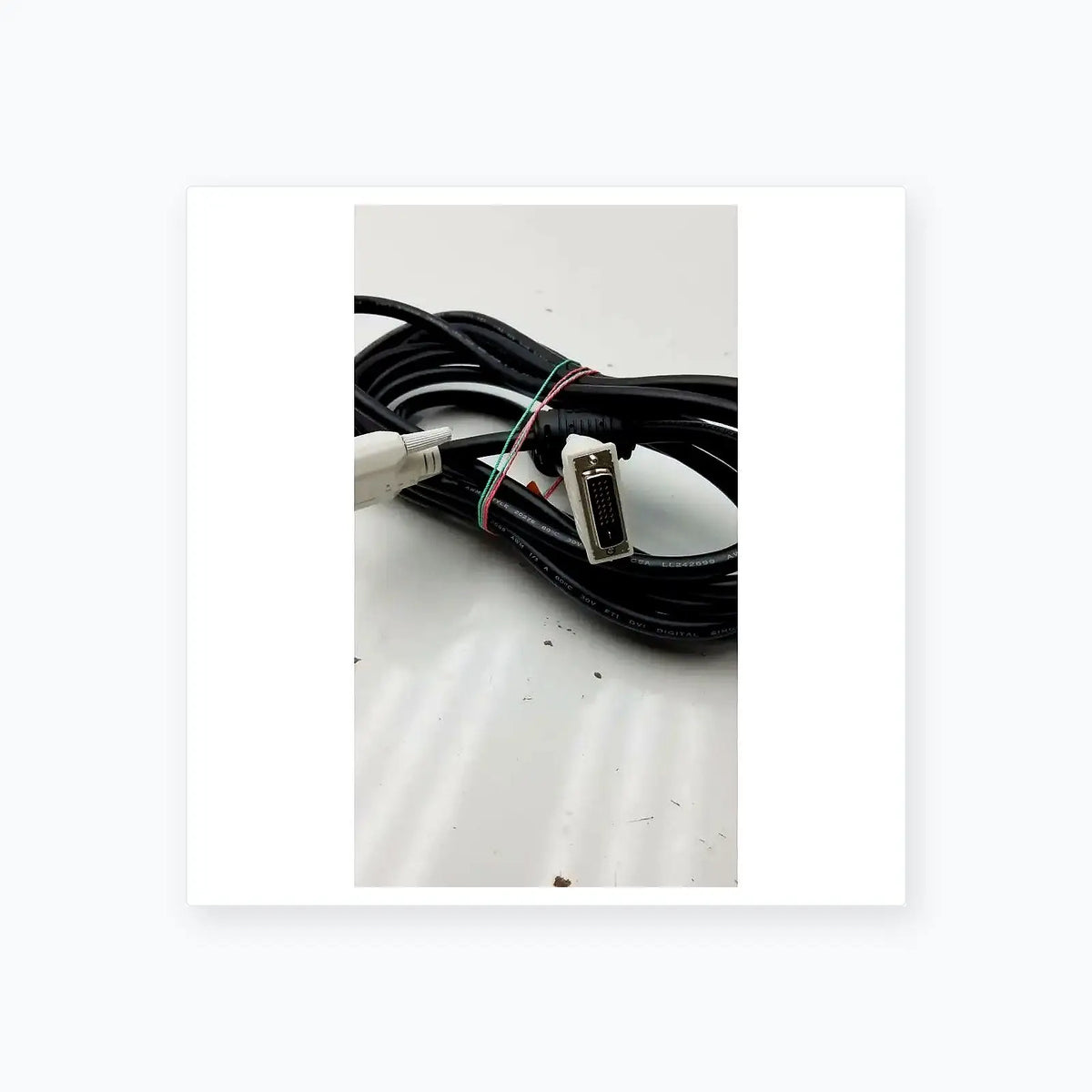 Generic DVI to DVI Digital Dual link (24+1pin) Cable Male to Male DVI-D Cable, second-hand product photo 3