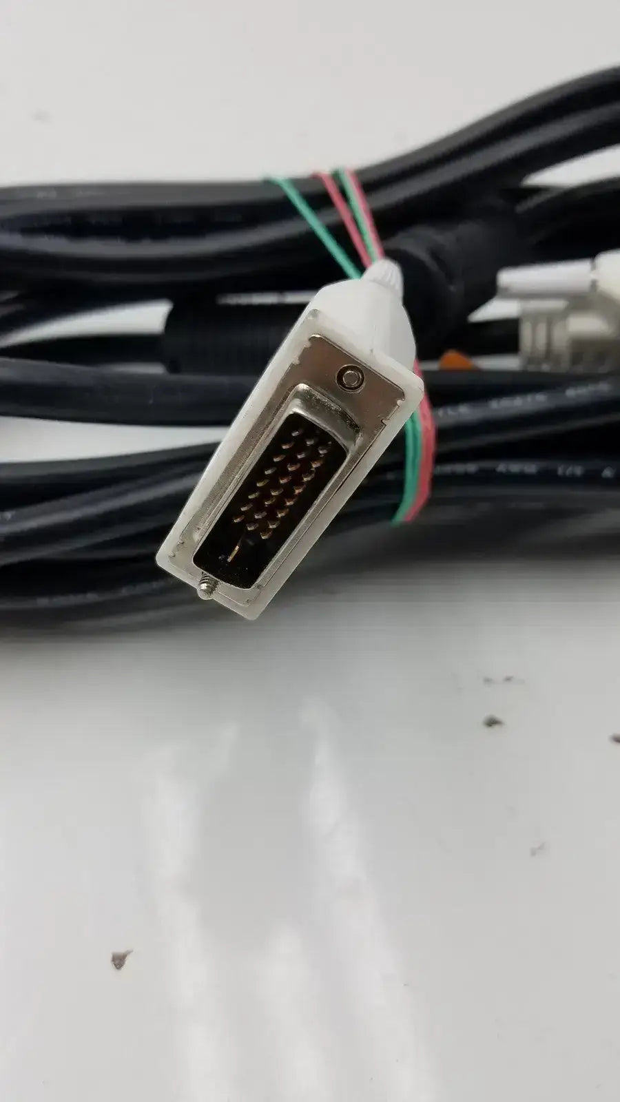 Generic DVI to DVI Digital Dual link (24+1pin) Cable Male to Male DVI-D Cable, second-hand product photo 2