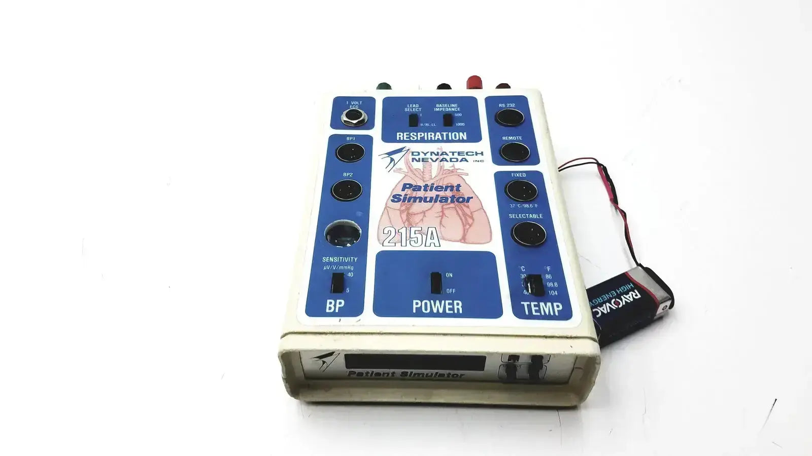 Dynatech Nevada 215A Portable Lightweight Respiratory Patient Simulator Respiratory Patient Simulator, second-hand product photo 1