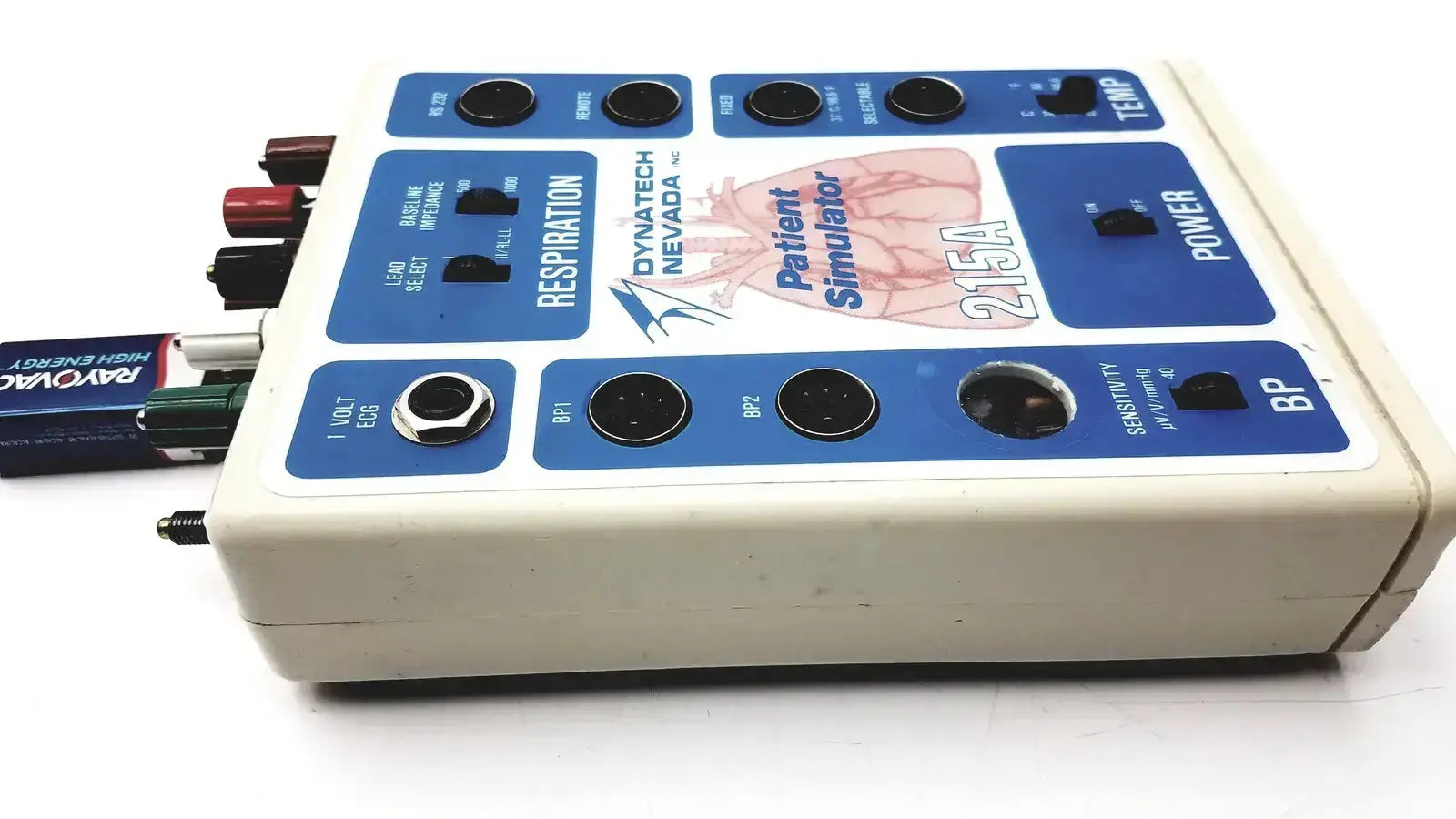 Dynatech Nevada 215A Portable Lightweight Respiratory Patient Simulator Respiratory Patient Simulator, second-hand product photo 5