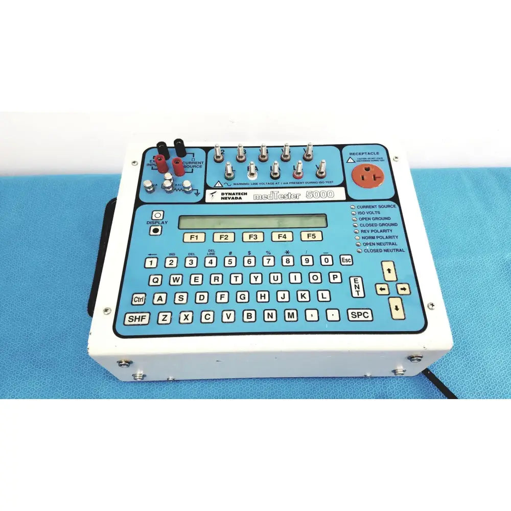Reuse Medical Dynatech Nevada medTester 5000 Biomedical Electrical Safety Analyzer Tester Other Medical & Lab Equipment, second-hand product photo 1