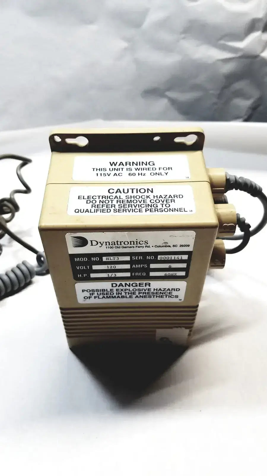 Dynatronics HLT3, KOM31-2DA-000 Magnetic Control Box Controller With Handheld Medical Equipment Part, second-hand product photo 6