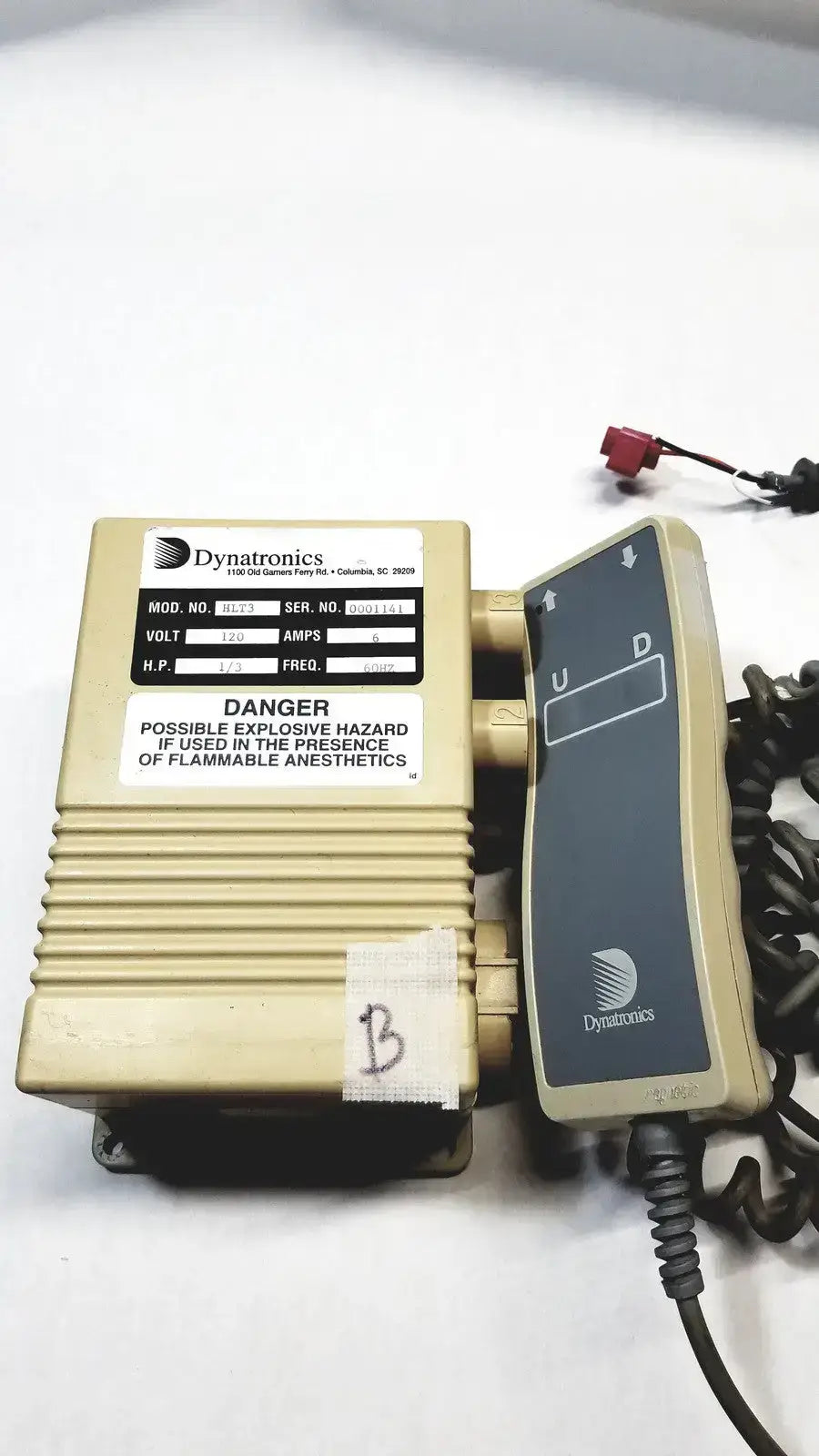 Dynatronics HLT3, KOM31-2DA-000 Magnetic Control Box Controller With Handheld Medical Equipment Part, second-hand product photo 1