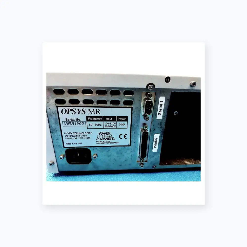Dynex Technologies OPSYS MR Microplate Reader Microplate Reader, second-hand product photo 13