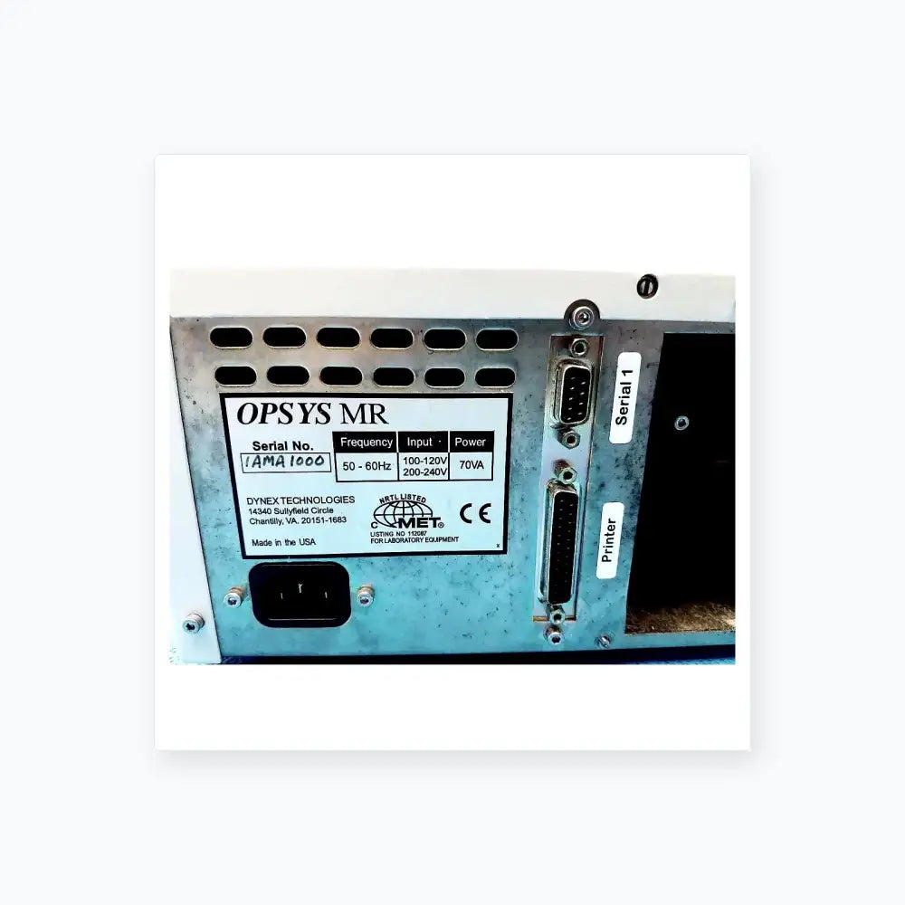 Dynex Technologies OPSYS MR Microplate Reader Microplate Reader, second-hand product photo 14