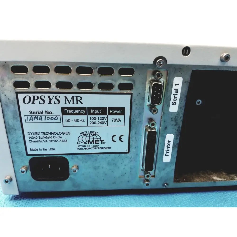 Dynex Technologies OPSYS MR Microplate Reader Microplate Reader, second-hand product photo 13