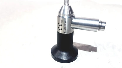 Dyonics 30 degree JH 251467 silver and black medical endoscope with metallic joints for reuse medical procedures