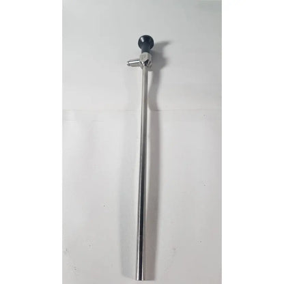 Silver dyonics autoclave ref 7207944 0° laparoscope with black knob and metallic joints for reuse medical use