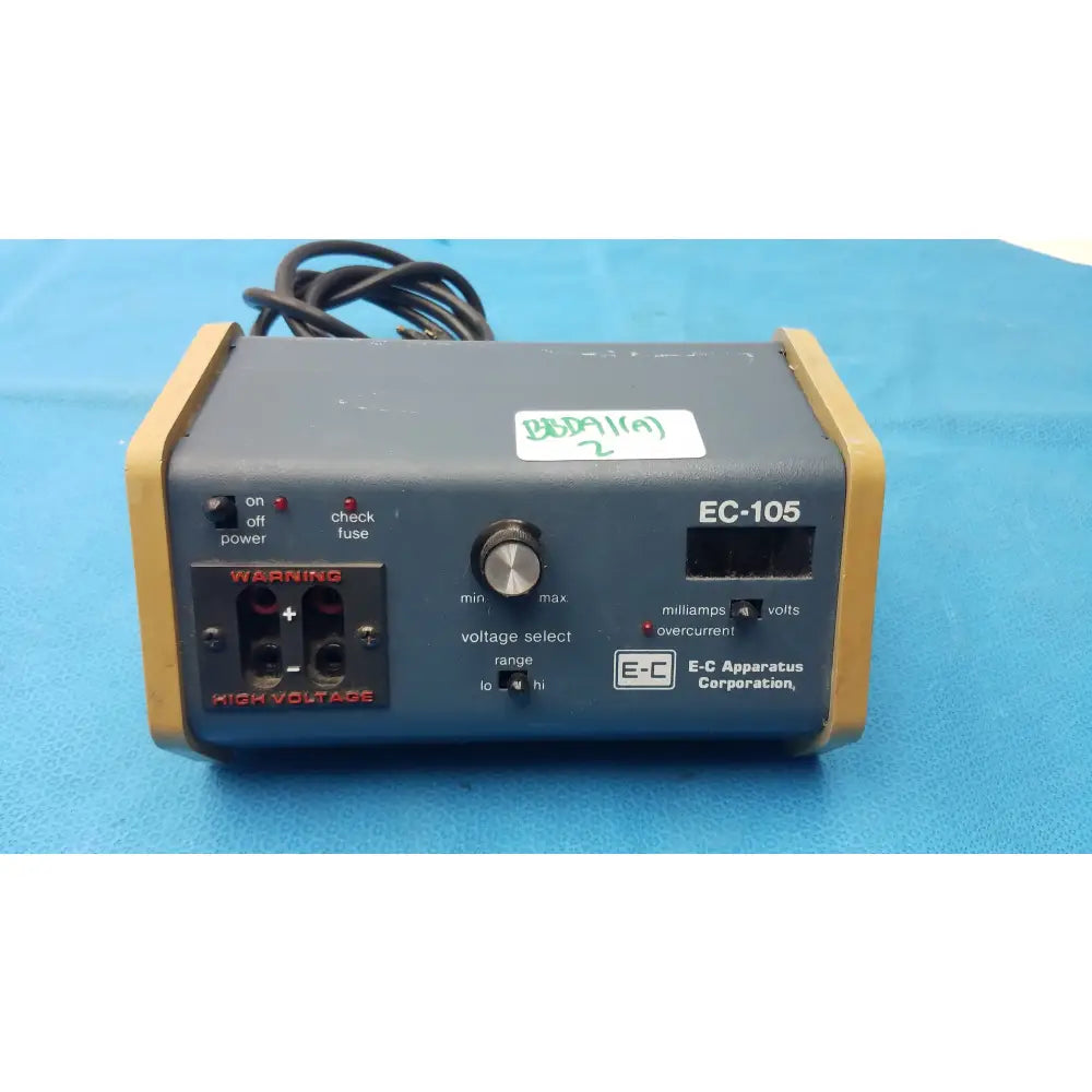 E-C Apparatus EC-105 Electrophoresis Power Supply Electrophoresis Power Supply, second-hand product photo 3