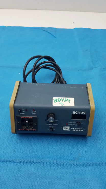 E-C Apparatus EC-105 Electrophoresis Power Supply Electrophoresis Power Supply, second-hand product photo 2