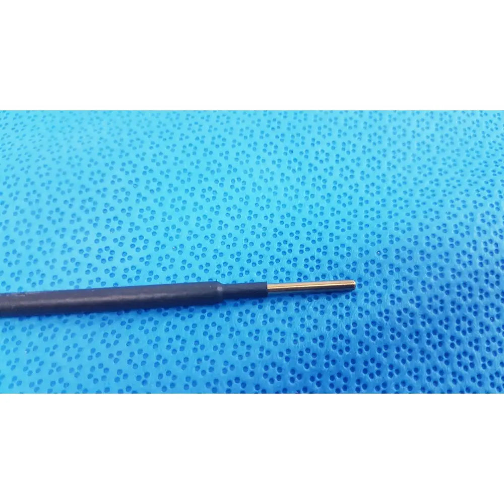 Black insulated electrical wire with copper conductor for e-z clean hook lap dissecting electrode use in lap dissecting procedures