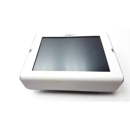White rectangular tablet with black screen and rounded edges for EARLYSENCE 2.0 control unit reuse medical part AME-00900