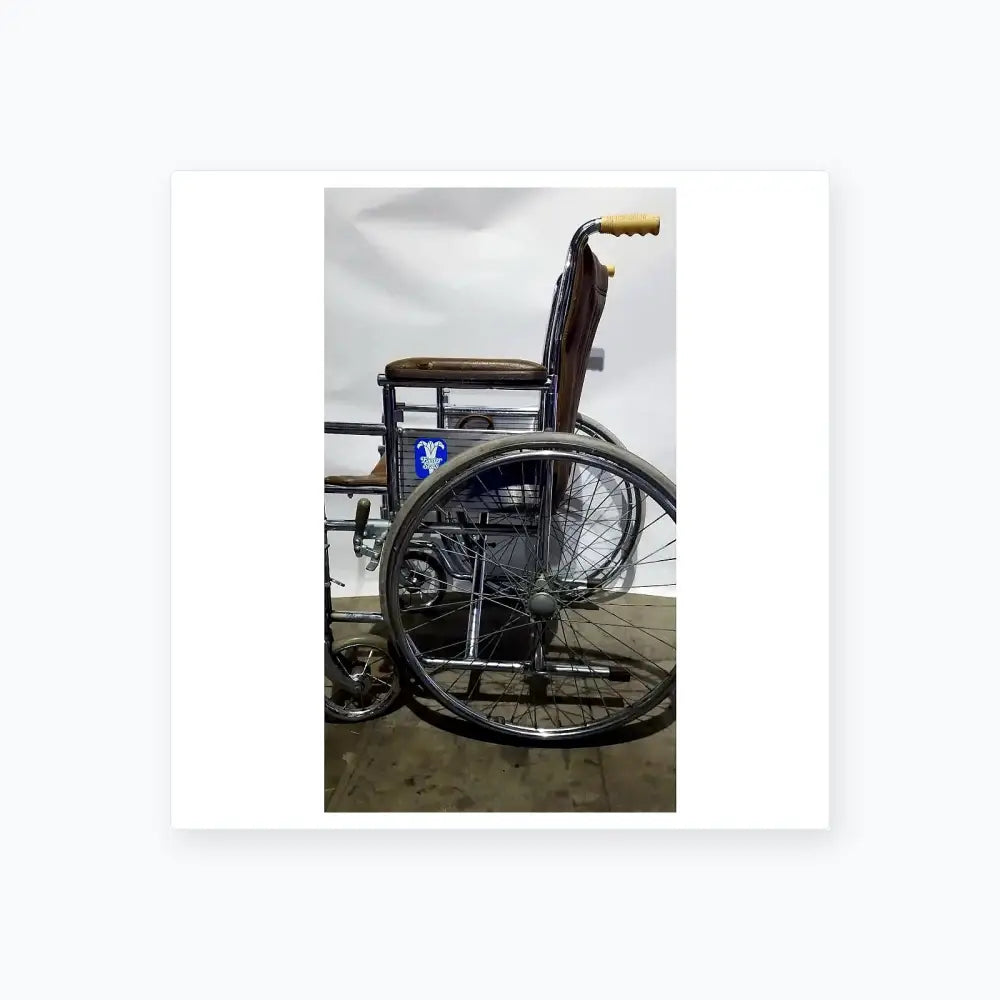 Reuse Medical Equipment Easter Seals Folding Manual Wheelchair Wheelchairs, second-hand product photo 10