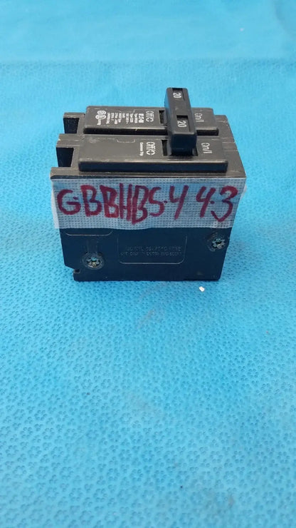Reuse Medical Eaton BR220 2-Pole Type BR 20 Amp Circuit Breaker Circuit Breakers, as-is (for parts) product photo 1