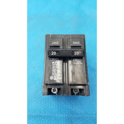 Reuse Medical Eaton BR220 2-Pole Type BR 20 Amp Circuit Breaker Circuit Breakers, as-is (for parts) product photo 4